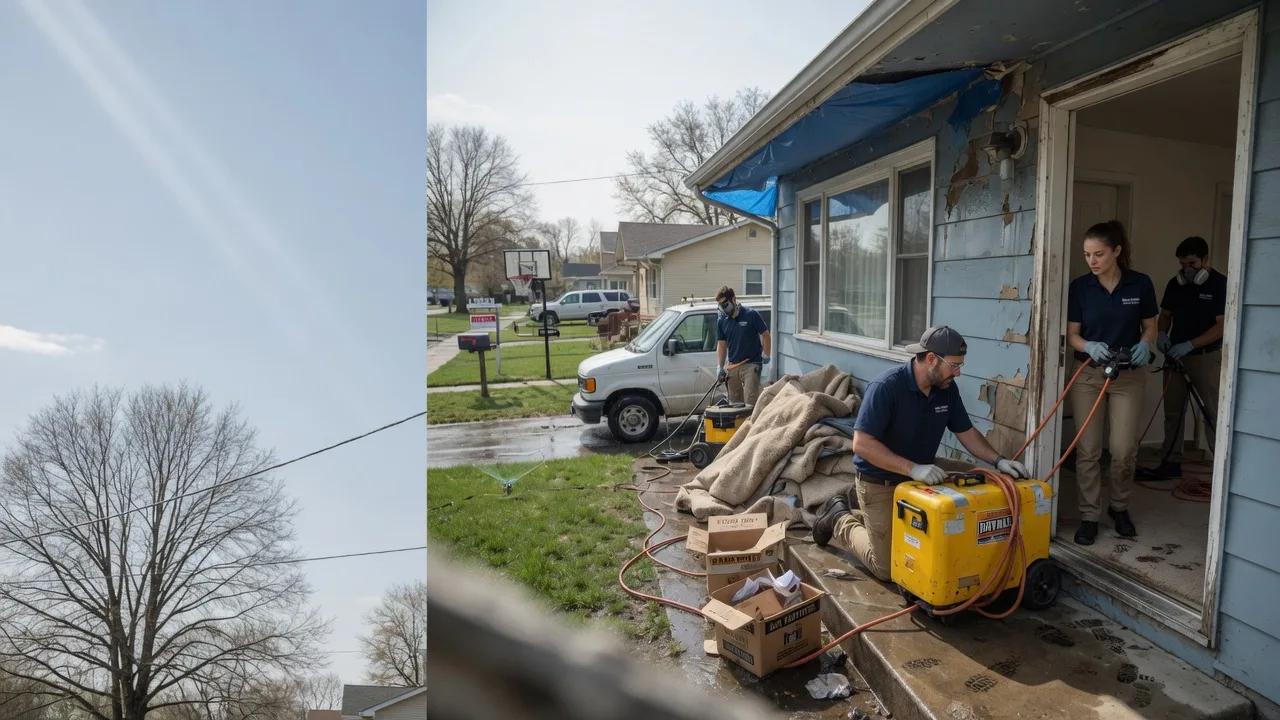 Basement Flood Cleanup in Purvis, MS near me